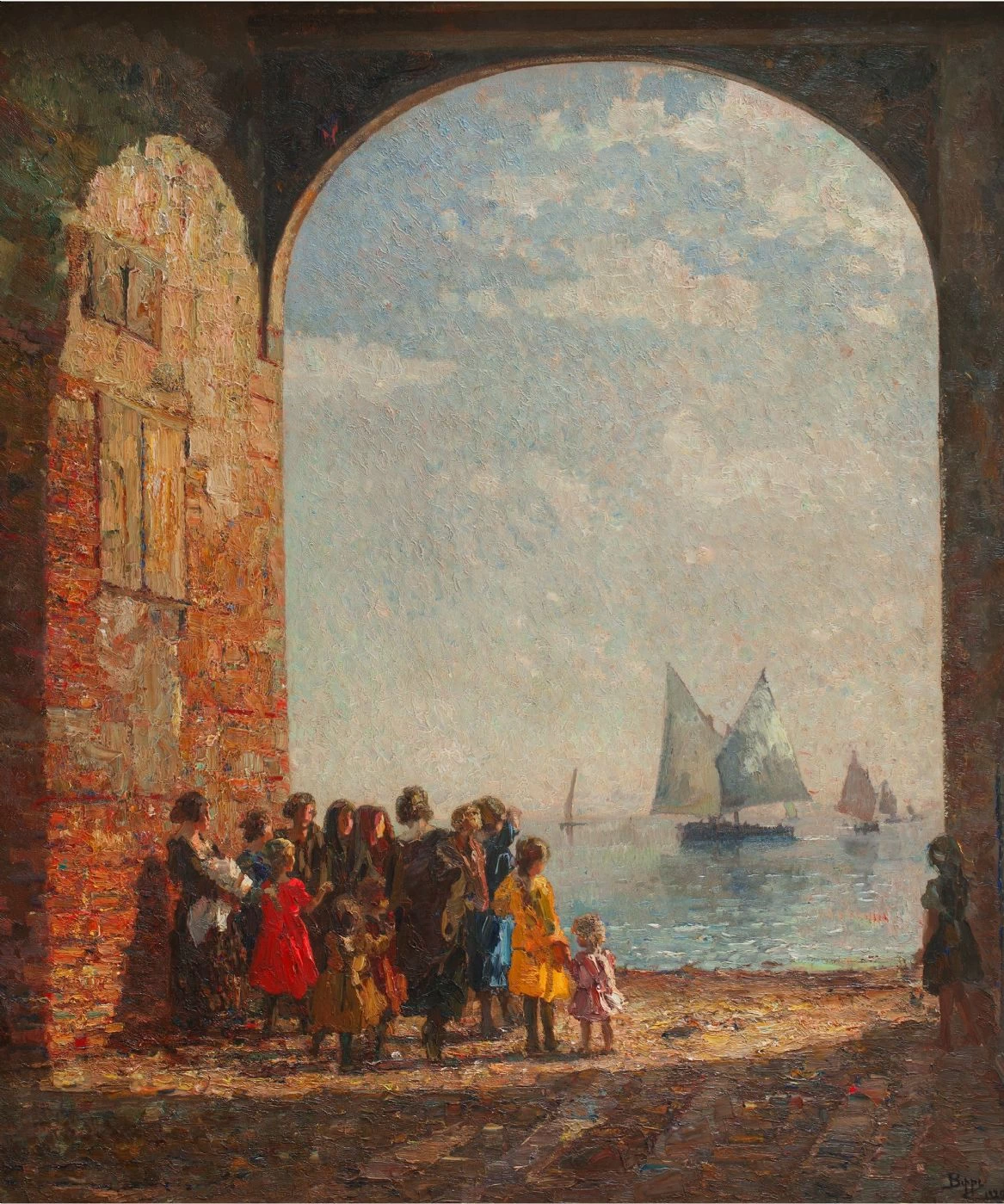 L'arco sulla laguna